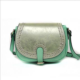 HONGQIU Womens Elegant Casual Satchel Bag(Green)