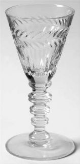 Tiffin Franciscan Athlone Sherry Glass   Stem #17347, Cut