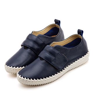 XNG 2014 Summer Simple Casual Velcro Comfortable Flat Shoes (Dark Blue)