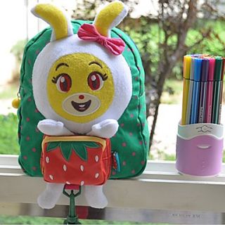 Children Stereo Cartoon Rabbit Schoolbag Safety Harness Backpack