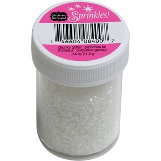 Sprinkles Chunky Glitter By Stephanie Barnard clear (Clear. Made in USA. )