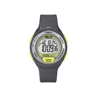 Timex Ironman Triathlon Womens Gray & Lime Digital Sport Watch, White