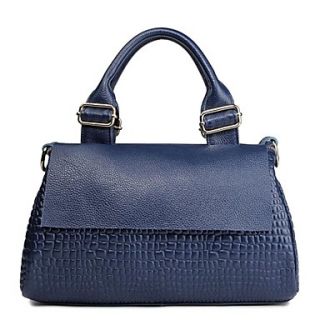 Womens Simple Classic Genuine Leather Bargain Price Valentina Handbags Linning Color on Random