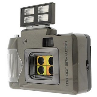 Lomography Action Sampler Flash 4 lens 35mm Film Camera