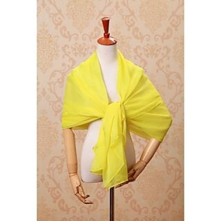 ZICQFURL Womens Korean Style Solid Color Oversized Wild Scarf(Yellow)