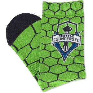 Seattle Sounders FC adidas MLS Honeycomb Socks