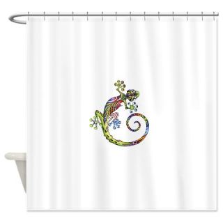  art gecko 5000 01 Shower Curtain  Use code FREECART at Checkout