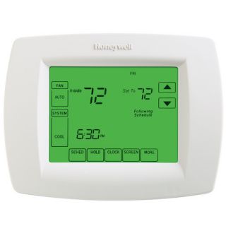 Honeywell TH8321U1006 VisionPRO 8000 Touch Screen Thermostat with Dehumidification Control