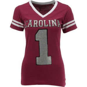 South Carolina Gamecocks NCAA Womens Casey Vneck Jersey T Shirt
