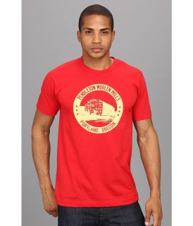 The Portland Collection by Pendleton Mill T Shirt Mens Short Sleeve Pullover (Red)