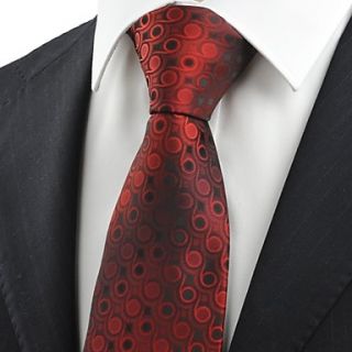 Tie Dark Red Burgundy Gradient Swirl Paisley Mens Tie Necktie Wedding Gift