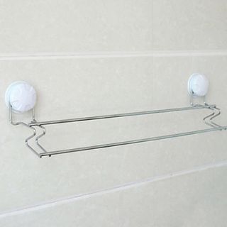 Metal Double Bar Towel Bar, W5.8cm x L52.5cm x H5.8cm