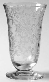 Tiffin Franciscan Cerice Juice Glass   Stem #15071, Etched No Beads