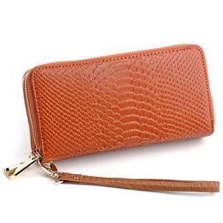 Womens Genuine Leather Cowhide Wallet Purse Day Clutches