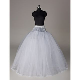 Nylon Ball Gown Full Gown 4 Tier Floor length Slip Style/ Wedding Petticoats
