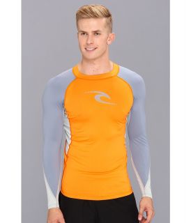 Rip Curl Wave L/S Surf Shirt Mens Swimwear (Orange)