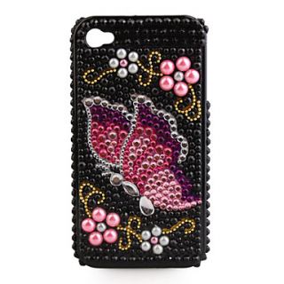 Protective PVC Case with Jewel Cover for IPhone