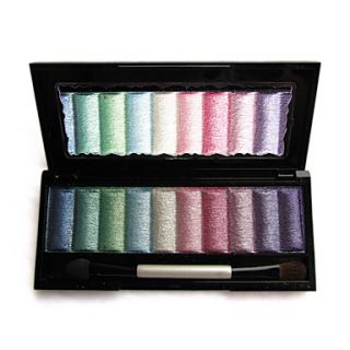 Amazing 10 Colors Eye Shadow Palette with Free Brush