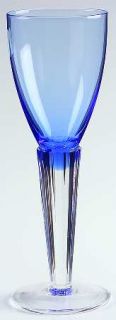 Sasaki Lumina Blue Wine Glass   Blue Bowl           Clear Stem