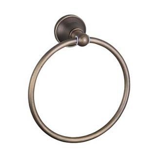 Antique Brass Wall mounted Towel Ring (1018 J 29 5)