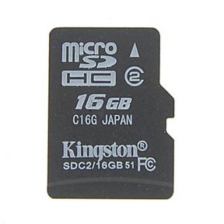 16GB Kingston Micro SD/TF SDHC Memory Card