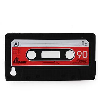 Protective Unique Cassette Soft Case for iPhone 4/4S