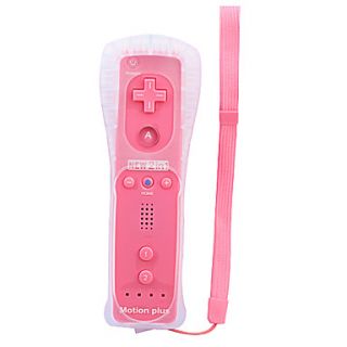 Remote Plus Controller with Silicone Case for Wii/Wii U (Pink)
