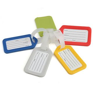 Travel Luggage Tag (Assorted Colors)