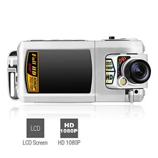 Andes   1080P HD Sports Action Camera with 2.5 Inch LCD Screen