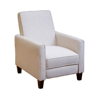 Darvis Fabric Reclining Club Chair, Beige