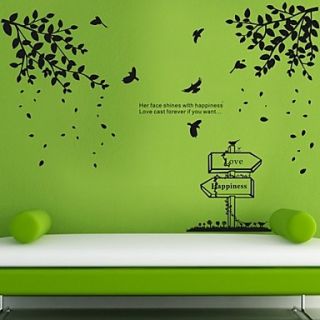 Birds and Trees in Spring Wall Stickers (1985 P27)