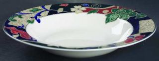 Christopher Stuart PashaS Palace Large Rim Soup Bowl, Fine China Dinnerware   O
