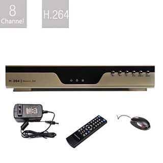 Ultra Low Price 8 Channel DVR (H.264 Compression, Network)