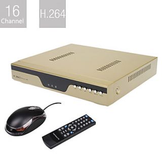 Ultra Low Price 16 Channel H.264 DVR (Remote Access, Network)