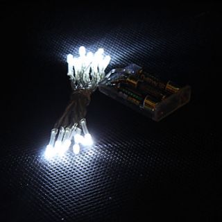 2M 20 LED White Light 2 Mode LED String Fairy Lamp for Christmas (3xAA)
