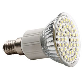 E14 3W 48x3528 SMD 120 150LM Natural White Light LED Spot Bulb (230V)