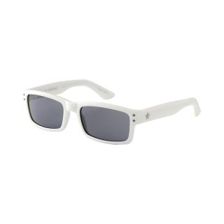 Converse Rectangle Frame Sunglasses, White