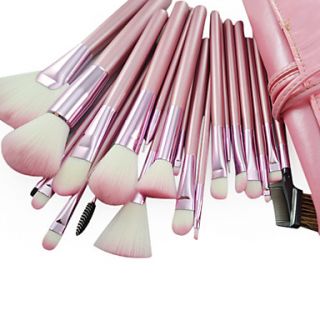 Professional Brush Set With Dark Lovely Pouch(22 Pcs)