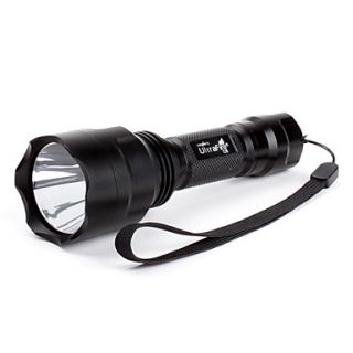 UltraFire C8 5 Mode Cree XR E Q5 LED Flashlight (1x18650, Black)