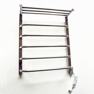 Contemporary Stainless Steel Mirror Polished Towel Warmer 60w