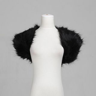 Faux Fox Fur Evening Vest Shawl (More Colors)