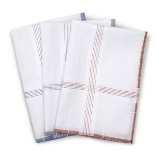 Stafford 3 Piece Stripe Hankie Set, Assorted Stripe, Mens