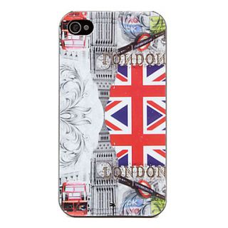 UK Flag Pattern Hard Case for iPhone 4 and 4S