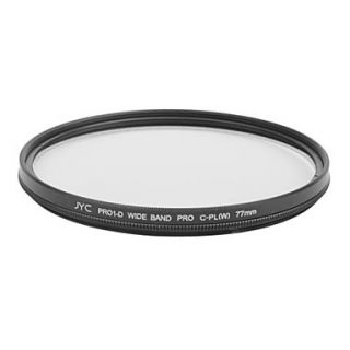 Genuine JYC Super Slim High Performance Wide Band PRO1 CPL Filter 77mm