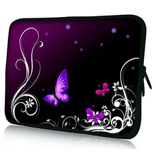 Dark Butterfly Neoprene Laptop Sleeve Case for 10 15 iPad MacBook Dell HP Acer Samsung