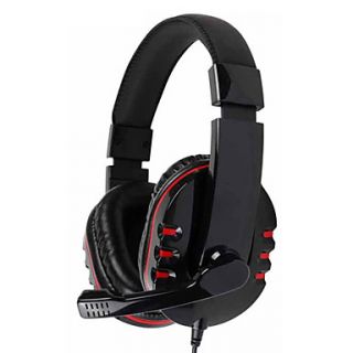 Kanen Stereo Headphone Headset with Mic for Gamers (Assorted Colors)
