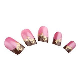 Stylish False Acrylic Nail Art Tips