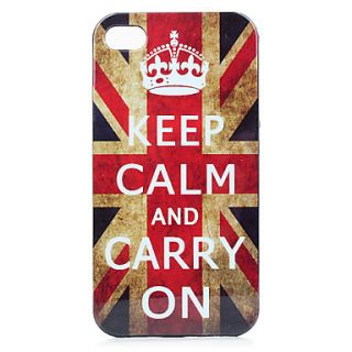 UK Flag Patterned Protective Case for iPhone 4/4S
