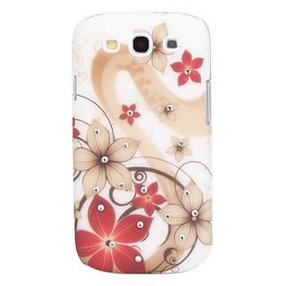 Flowers Pattern Hard Case for Samsung Galaxy S3 I9300