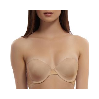 JEZEBEL Lace Attraction Strapless Bra, Fawn